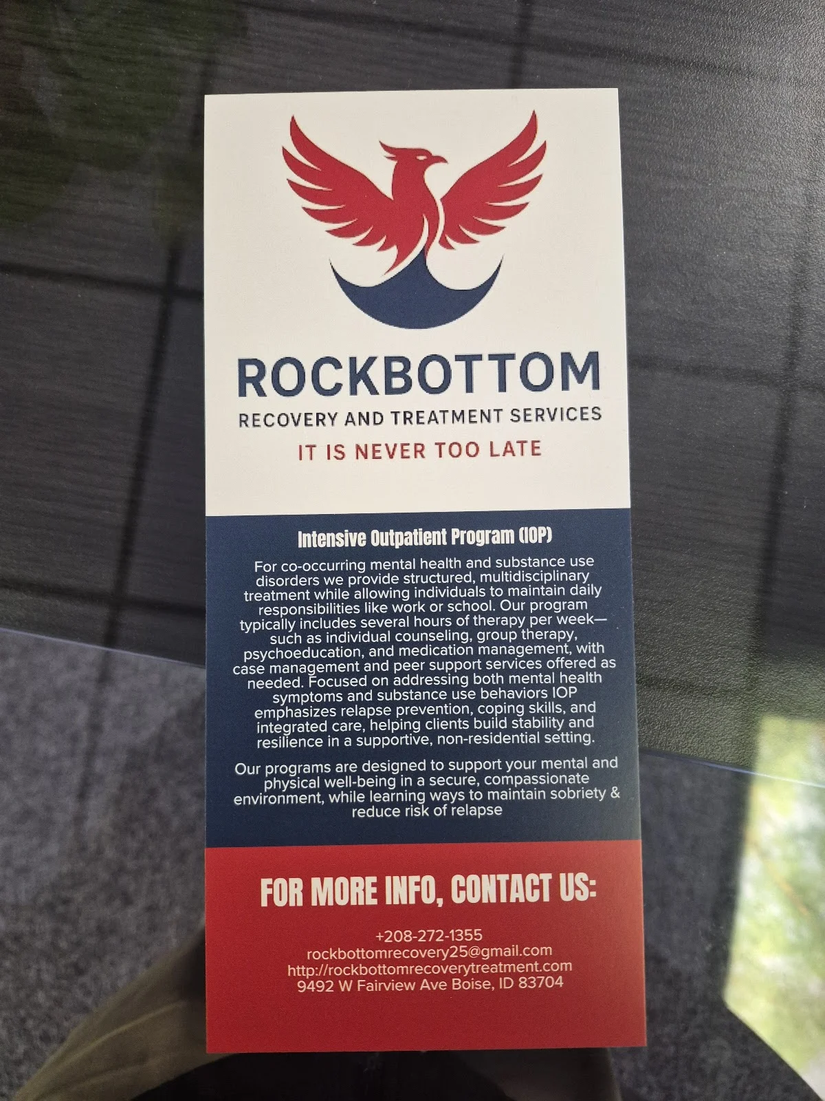 Idaho treatment center — logo